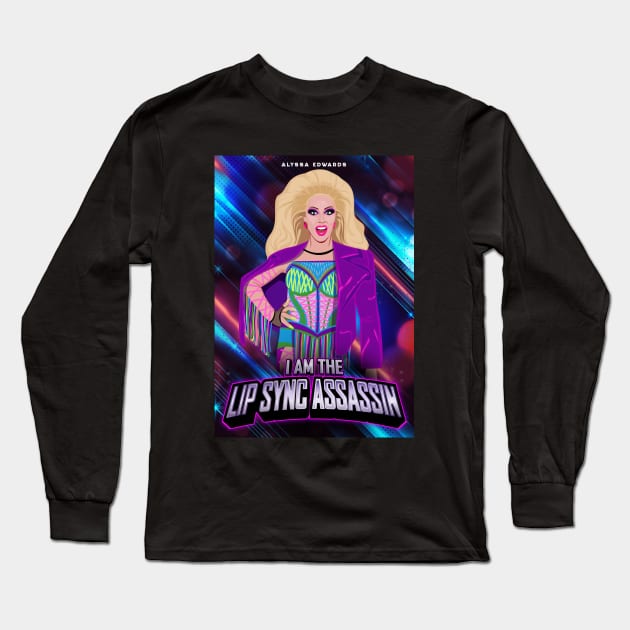Alyssa Edwards from RuPaul's Drag Race Long Sleeve T-Shirt by dragover
